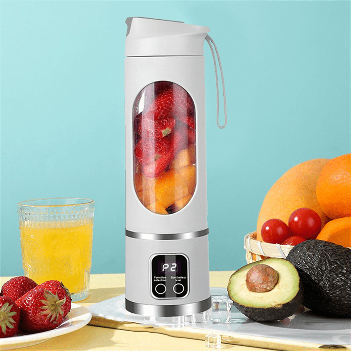 Portable Blender Electric Juicers Fruit Mixers USB Rechargeable Smoothie Mini Blender Personal Juicer