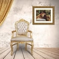 thumbnail image 3 of Manet, Edouard 14x12 Gold Ornate Wood Framed with Double Matting Museum Art Print Titled - Couple at Pere Lathuille, 3 of 4