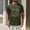 Army Green, variant on Zynviq Tee Shirt for Men Short Sleeve Funny Soft Fish Printed Relaxed Fit Graphic Tees Men's Summer Tops M