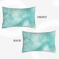 thumbnail image 4 of EasygdpBlue Marble Polyester Fiber Double-Sided Pillowcase,Super Soft,Comfortable And Luxurious Pillowcase,Not Easy To Break Or Deform- 20"X30", 4 of 9