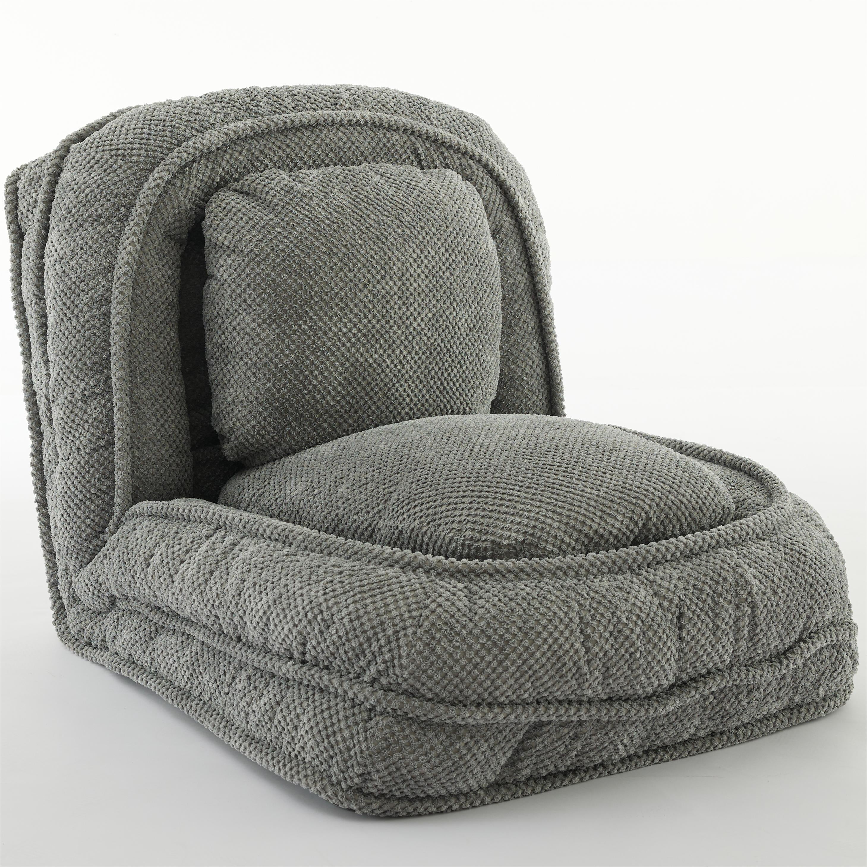 Multi-Gear Floor Sofa Chair 90-180 Degree Adjustable 69.27x34.65x10.63 Inch for Living Room Bed Pet
