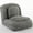 Gray, variant on ZephyPaws 70" Lazy Sofa Couch, Human Dog Bed Style Recliner, 5-Level Adjustable Folding Chair, Medium-Soft Foam Cushion, Bedroom & Living Room Use, White