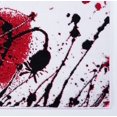 thumbnail image 2 of Ladole Rugs Poppy Floral Pattern Contemporary Indoor Area Rug Carpet in Red Black 3 x 10 (2'7" x 9'10", 80 cm x 300 cm), 2 of 5