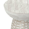 thumbnail image 6 of Simpli Home Boyd 13 inch Wide Solid Wood Contemporary Accent Table in White Wash, Assembled, 6 of 9