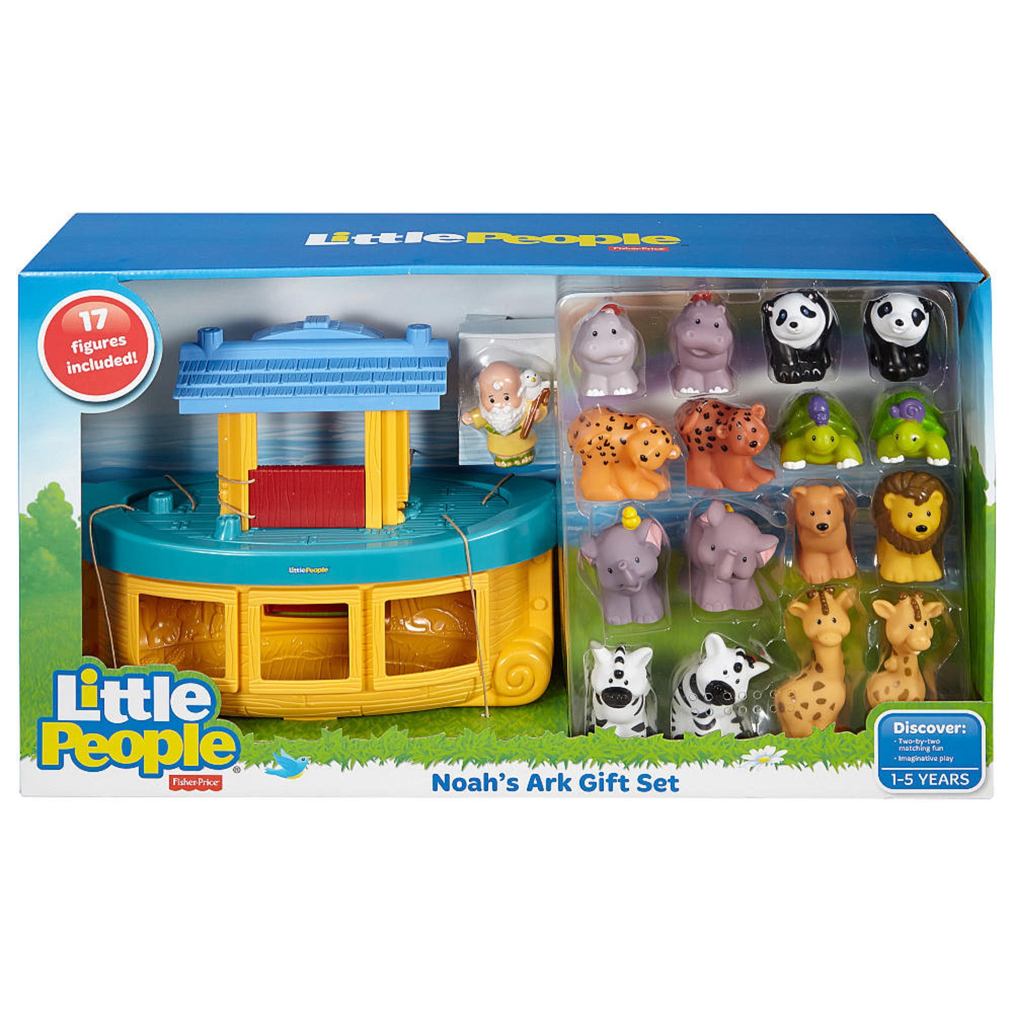 Fisher-Price Little People Noah's Ark with Bonus Animals - Walmart.com