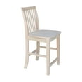 thumbnail image 4 of International Concepts 24" Mission Stool, Unfinished, 4 of 5