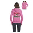 thumbnail image 1 of Womens Christmas Wrapper Full-Zip Hooded Sweatshirt, 1 of 5