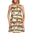 thumbnail image 1 of Disketp Funny Chicken para Vestido sin Mangas para Mujeres, Vestidos de Verano para Mujeres, Casual y Holgado para la Playa, 1 of 7