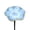Green B, variant on Glazed Ceramic Bee Waterer, Cute Flower Shaped Pollinator Water Station with Ground Spike for Outdoor Garden Yard Decor