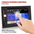 thumbnail image 3 of Reproductor estéreo para coche Pyle Double Din DVD Bluetooth con USB/SD, 3 of 7