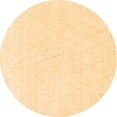thumbnail image 1 of Ahgly Company Indoor Round Solid Orange Modern Area Rugs, 4' Round, 1 of 4