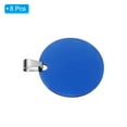 thumbnail image 3 of 8Pcs Metal Stamping Blanks, 30mm Round Stamping Name Tags Stainless Steel Blanks Metal Plate with Hole for Laser Engraving Stamping, Blue, 3 of 6