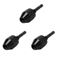 thumbnail image 1 of 3pcs 0.3-8mm 1/4 Inch Keyless Drill Chuck Screwdriver Impact Driver Adaptor Hex Shank Drill Grinder Quick Change Adapter, 1 of 8