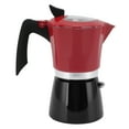 thumbnail image 1 of Stovetop Moka Pot, Double Color Block Design Portable Coffee Maker Classic Espresso Machines for Travel, 1 of 8