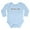 Sky Blue, variant on CafePress - Third Times A Charm Body Suit - Long Sleeve Cotton Baby Bodysuit