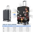 thumbnail image 2 of Travel Luggage Cover Protector - Butterfly with Fowers Anti-Scratch Suitcase Covers Fits 18-32 Inch Luggage, 2 of 5