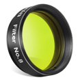 thumbnail image 1 of Filtro Astromania Color/Planetary #8 Yellow de 1,25 pulgadas, 1 of 7