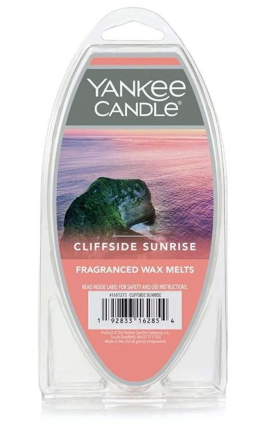 Yankee Candle Cliffside Sunrise Fragranced Wax Melts, 2.6 oz Pack of 2