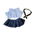 thumbnail image 5 of Almencla Doll Clothes for 20cm,Comfortable,Costumes Photo Props DIY Doll Accessories Dress up Stuffed Animals Clothes Cute Thai school uniform, 5 of 8
