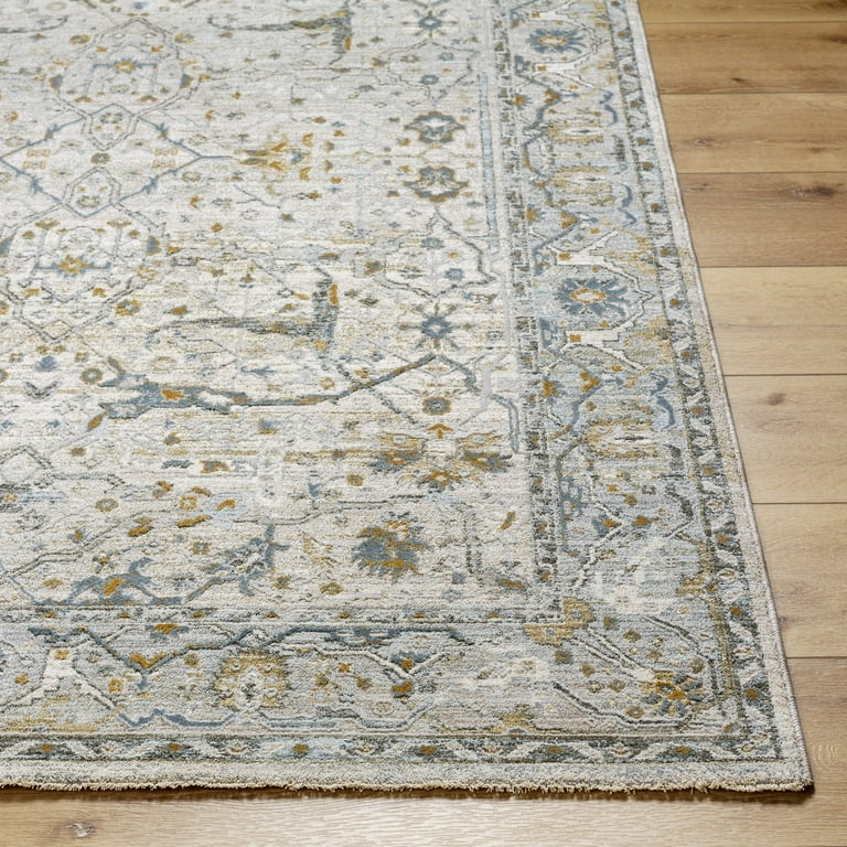 Mark&Day Area Rugs, 3x10 Imran Traditional Taupe/Dusty Sage Runner