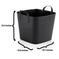 thumbnail image 5 of Life Story Tub Basket 25L Plastic Storage Tote Bin with Handles (18 Pack), 5 of 11