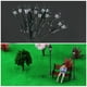 thumbnail image 2 of 20 luces LED a escala N para maquetas de trenes urbanos en miniatura, maquetas de dioramas 20 piezas 1:150, 2 of 9