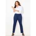 thumbnail image 2 of Catherines Women's Plus Size Petite Softluxe Sateen Stretch Pant, 2 of 6