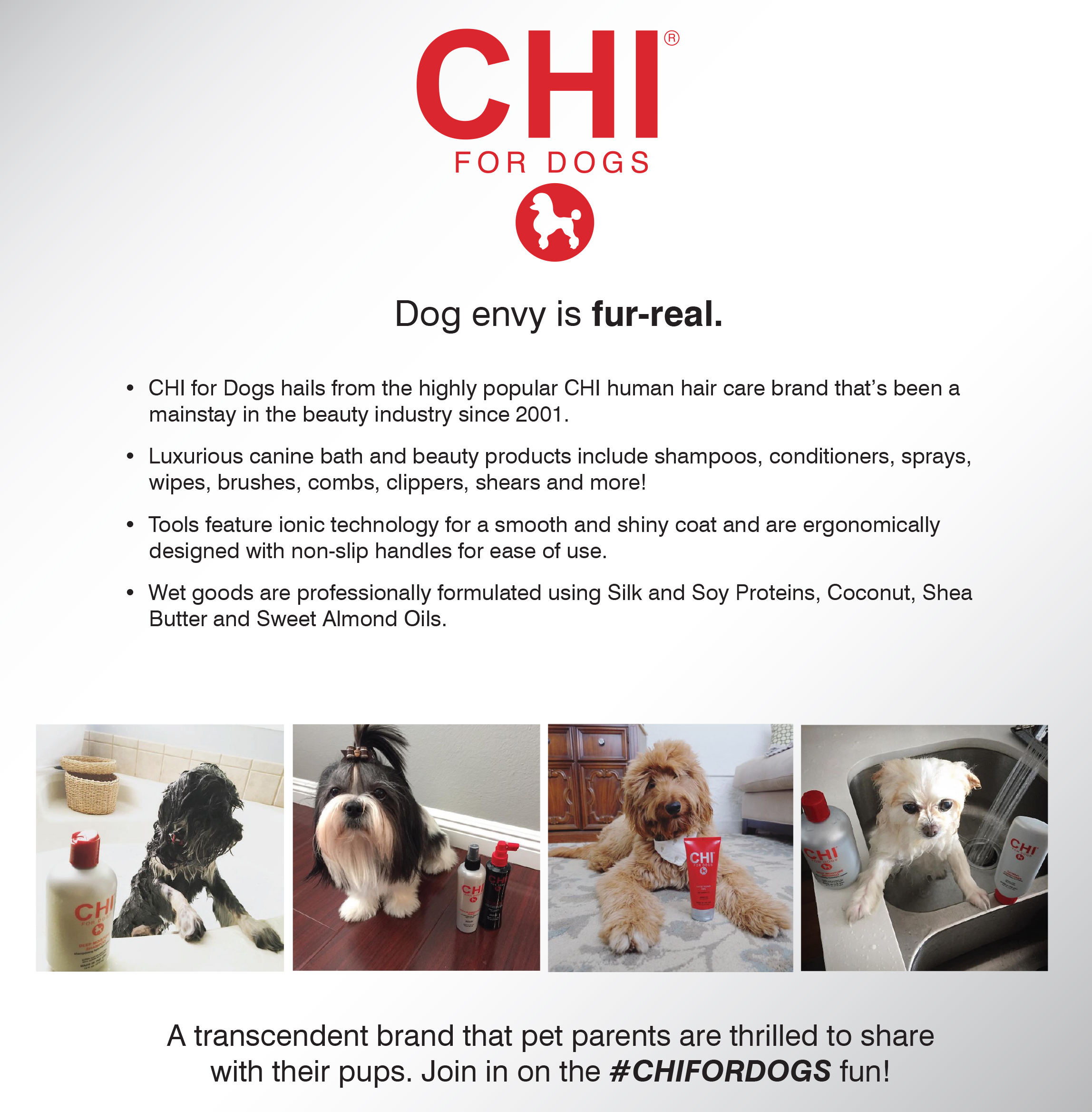 CHI Deep Moisture Shampoo for Dogs, 16 oz photo 5