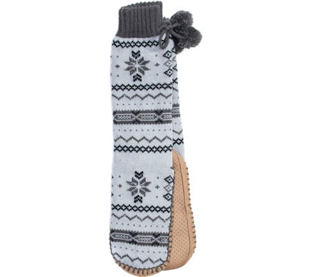 Muk Luks - MUK LUKS Women's Slipper Socks with Poms - Walmart.com ...