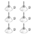 thumbnail image 4 of DANXQ Clear PVC M6 Lengthened Thread Long Screw Suction Cup Hook with Nut, Diameter 4.4 cm / 1.73 Inch,Thread Length 2.2 cm,6 Pack (L-M6-D4.4-Lock NUT), 4 of 4