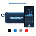thumbnail image 3 of Tronsmart Trip 2 Mini Speaker with Bluetooth 5.3, Ultra-Portable Clip, 10W Big Pro Sound,Deep Bass, IPX7 Waterproof, 20H, Voice Assistant，Black, 3 of 7