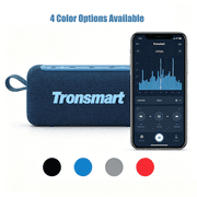 Tronsmart Trip 2 Mini Speaker with Bluetooth 5.3, Ultra-Portable Clip, 10W Big Pro Sound,Deep Bass, IPX7 Waterproof, 20H, Voice Assistant,Black