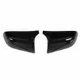 thumbnail image 4 of Rearview Wing Mirror Cap,2 Pcs Gloss Black Wing Mirror Housing Rearview Mirror Cap True to Its Promise, 4 of 7