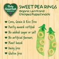 thumbnail image 3 of Baby Gourmet Organic Puffed Sweet Pea Rings, 3 of 6