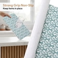 thumbnail image 2 of Cosiblend 12'' X 120'' Green Shelf Liner Non Adhesive Cabinet Drawer Liner, Strong Grip Non Slip Waterproof Pantry Shelf Paper for Refrigerator Protect Dresser Shelves Stripes Cupboard, 2 of 4