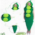 thumbnail image 2 of Disfraz de guisantes YONGSHENG tres guisantes en una vaina para adultos, 2 of 5