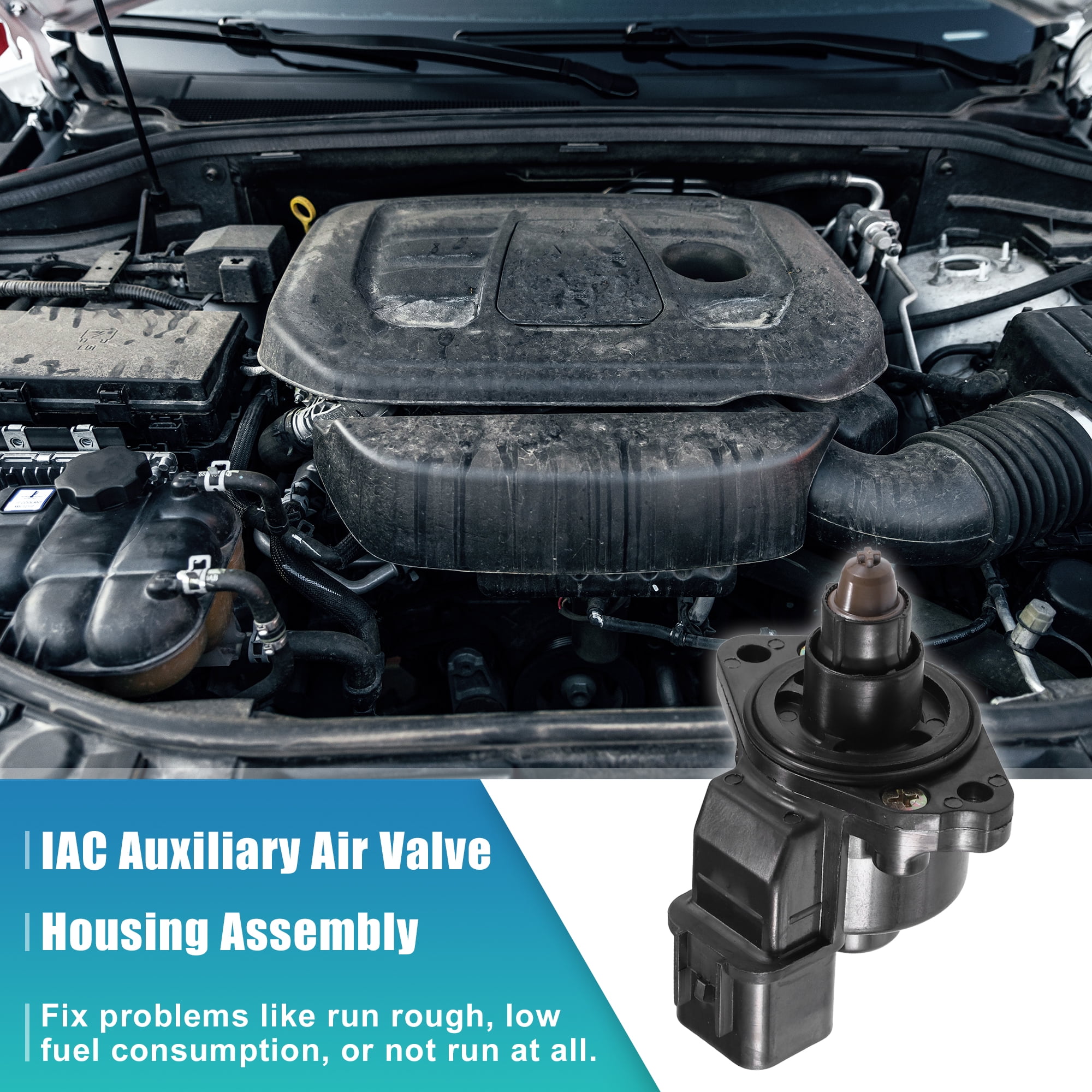 Unique Bargains IACV Fuel Injection Idle Air Control Valve for Hyundai Sonata 1994-1998 for Dodge Spirit 1992-1993