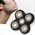 thumbnail image 2 of Cabezal de repuesto para recortadora eléctrica de pelo, cortapelos impermeable de 5 cuchillas para barba y afeitado de calvicie., 2 of 5