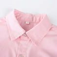 thumbnail image 4 of YuYuBao Toddler Boys Gentleman Sets Solid Color Shirts + Overall Shorts Summer Formal Suit For Kids Boys 2 Piece Outfits4-5 Years 4-5 Years, 4 of 6