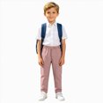 thumbnail image 3 of Gibobby Boys Pants Little Boys Pants Cargo Joggers Pants 2T 3T 4T 5T 6T 7T Toddler Quick Dry Lightweight Hiking Pants Kids Toddler Pull On Pants(3-4 Years,Light Pink), 3 of 9