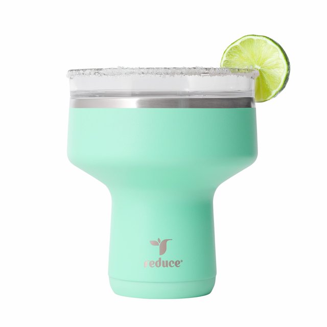 Vaso térmico para cócteles REDUCE Saltini 470 ml con tapa aislante