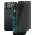 thumbnail image 1 of ccwmincc 3 Pack Privacy Screen Protector For Motorola Moto G 5G (2025) Anti Spy Private Tempered Glass With Camera Lens Protector, Anti Scratch, 1 of 1
