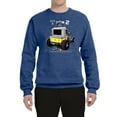 thumbnail image 2 of Ford Model T 1900 Vintage | Mens Cars and Trucks Crewneck Graphic Sweatshirt, Vintage Heather Blue, Small, 2 of 3