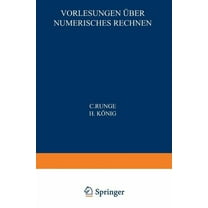 Vorlesungen Ãber Numerisches Rechnen, (Paperback)