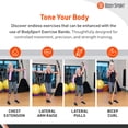 thumbnail image 5 of Body Sport Exercise Band, 5 in. x 6 yd., Medium Resistance - Professional Exercise Band for Home Fitness & Gym Workouts (Orange), 5 of 8
