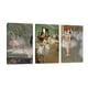 thumbnail image 1 of Cuadro Decorativo Tríptico Vertical Arte Edgar Degas Canvas Revolution  Set De 3 Cuadros 25x38 cm, 1 of 5