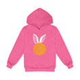 thumbnail image 2 of XQYLOS Girls' Lightweight Hooded Sweater For Spring And Fall Hoodies for Teen Girls Heart Graphic Long Sleeve Drawstring Pullover Tops Cute Football Casual Sweatshirts, 2 of 3