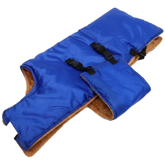 Beaupretty 1Pc Blue Winter Cow Calf Warm Coat Handcrafted Breathable Ranch Vest