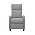 thumbnail image 4 of Sillón Reclinable Individual Midtown Concept Moderno Minimalista Gris, 4 of 8