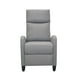 thumbnail image 4 of Sillón Reclinable Individual Midtown Concept Moderno Minimalista Gris, 4 of 8